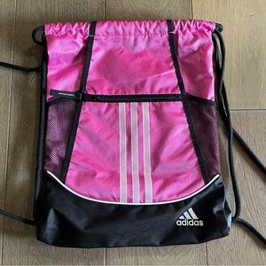 Adidas Alliance II Sackpack Drawstring Bag Intense Pink